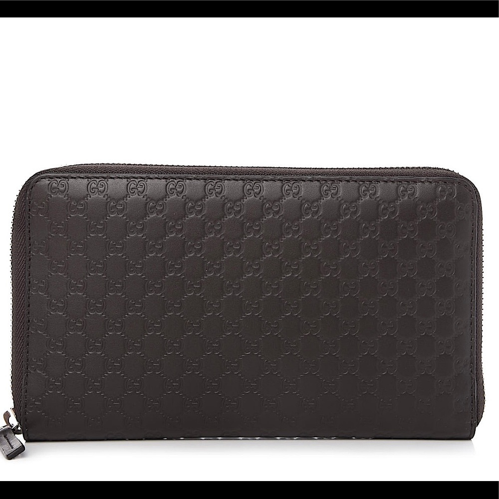 GUCCI Large Zip Around Organizer Wallet